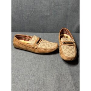 J's AWAKE Dalton Loafers Men's 9 Brown Driving Shoes